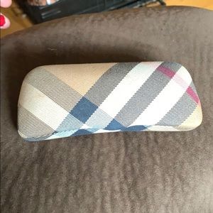 Burberry glasses case